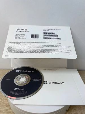 Windows 11 Pro OEM, предварительно активированная 64-битная лицензия для разработчиков систем и предприятий, совместимая с TPM 2.0