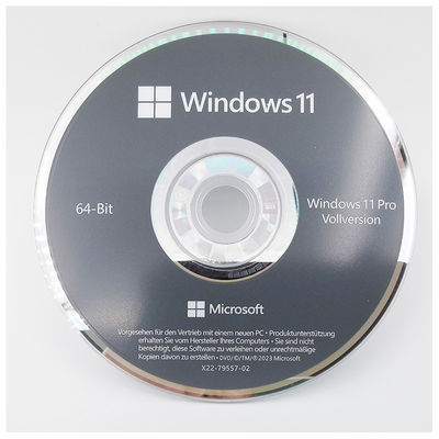 Microsoft Windows 11 Pro 64-битный немецкий DVD OEM System Builder Pack для нового ПК