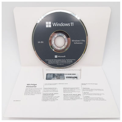 Оригинальное Windows 11 Pro OEM DVD немецкое издание 64-битная лицензия разработчика системы для бизнеса