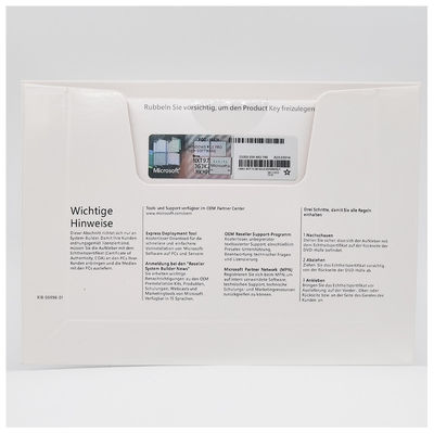 Microsoft Windows 11 Pro German OEM DVD Pack Оригинальный 64-битный лицензионный ключ