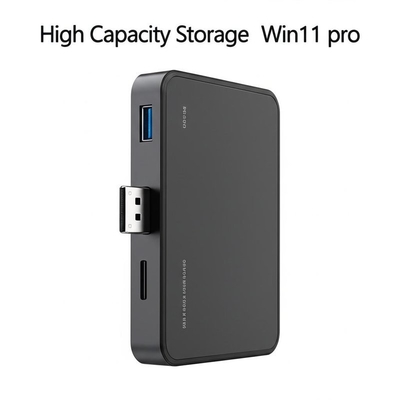 Высокая емкость хранения Win11 pro USB-коробка с 16 ГБ пространством на жестком диске и 64 ГБ или большим устройством хранения