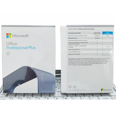 Официальный Microsoft Office 2021 Pro Plus Key 1 PC Цифровая лицензия Безопасно связать с вашей учетной записью MS