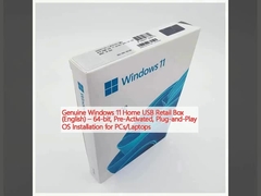 Оригинальный Windows 11 Home USB Retail Box (английский язык) 64 бит, предварительно активированный, установка ОС Plug-and-Play для ПК/ноутбуков