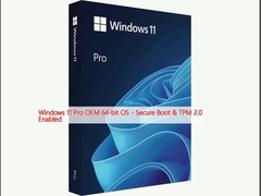 Windows 11 Pro OEM 64-битная ОС - безопасная загрузка и TPM 2.0 включены