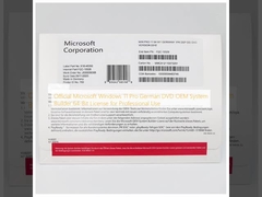 Официальный Microsoft Windows 11 Pro немецкий DVD OEM System Builder 64-разрядная лицензия для профессионального использования