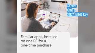 Полный пакет Office 2024 BIND Key Secure для ПК Mac